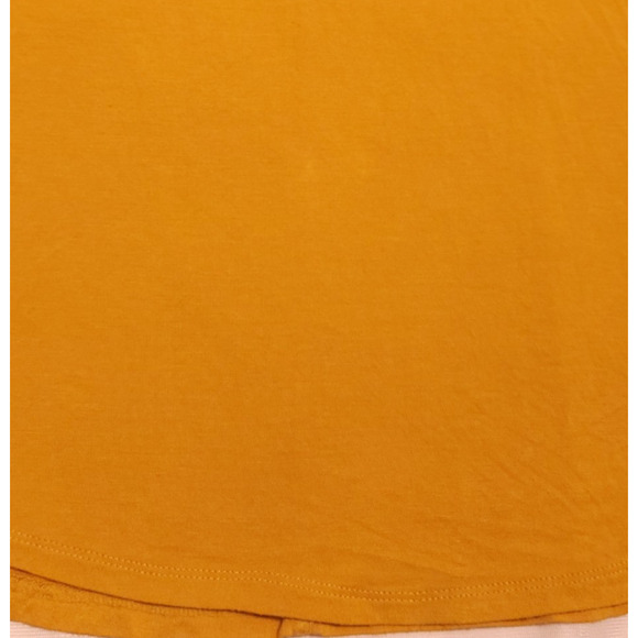 Old Navy Women’s Luxe Sleeveless Tank Top Golden Yellow Soft Rayon Blend Size L - Picture 3 of 9